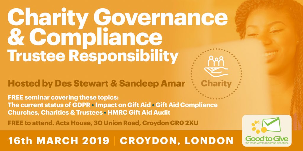 Charity Governance and Compliance Seminar