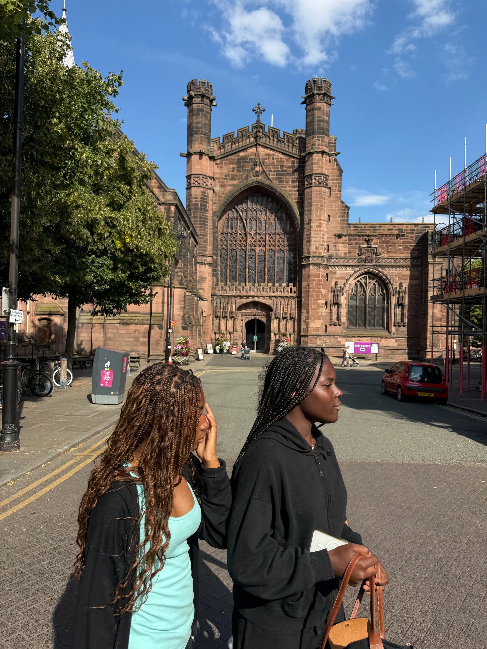 Chester Cathedral west front